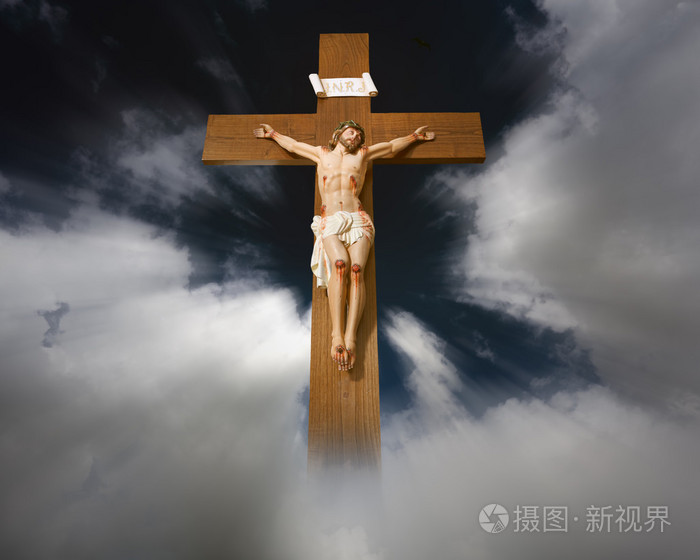 耶稣基督在十字架上