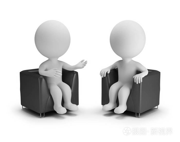 3d 小人-谈话照片-正版商用图片0drdpo-摄图新视界