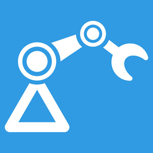 手机修图细节机械手图标照片