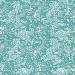 海浪线条图片