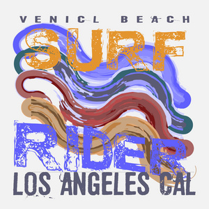 t 恤冲浪骑手，拉海滩，加利福尼亚冲浪，t 恤 inscr
