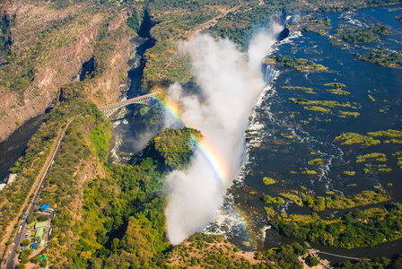 世界上最大的瀑布   维多利亚瀑布