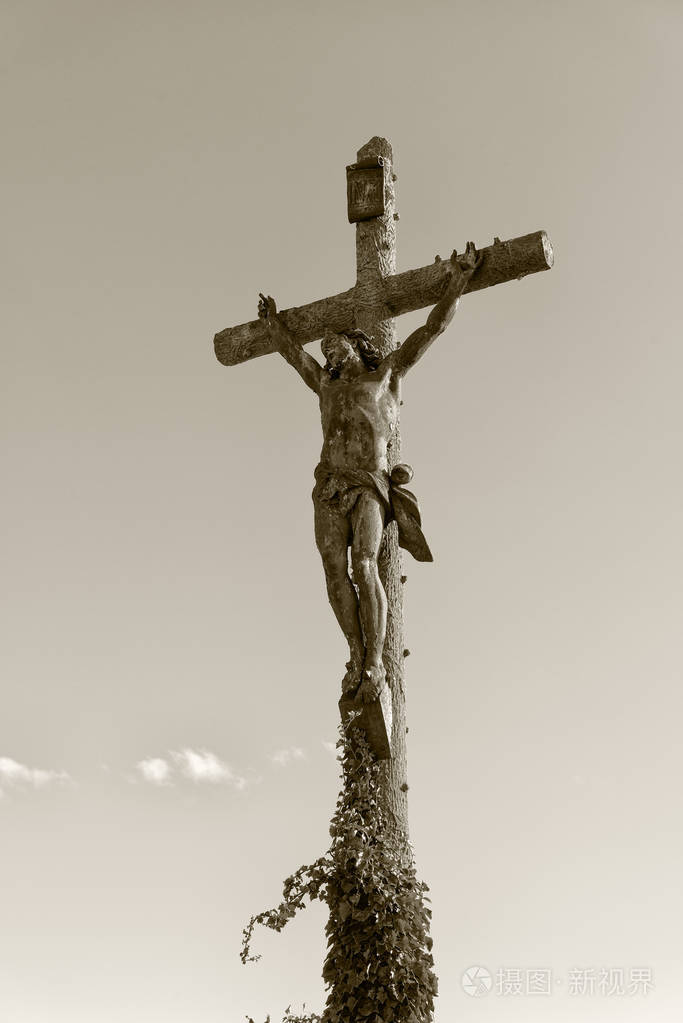 十字架-耶稣在十字架上的