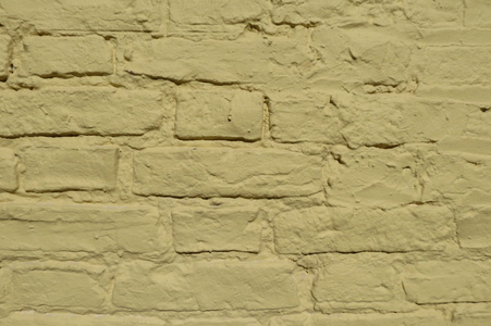 老砖墙画在黄色有用作为背景图片