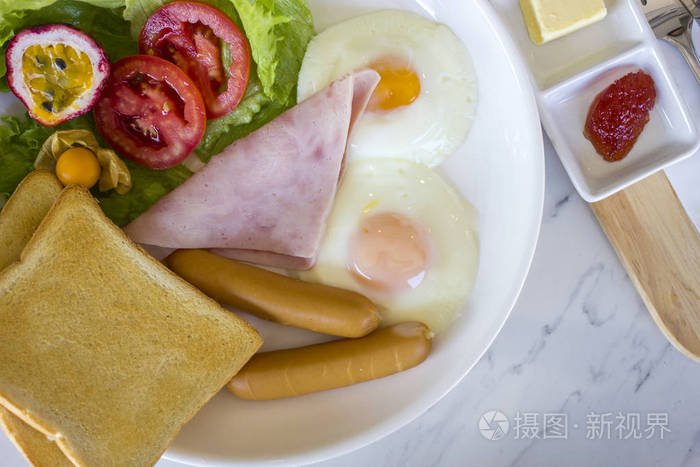 国产附近早餐了