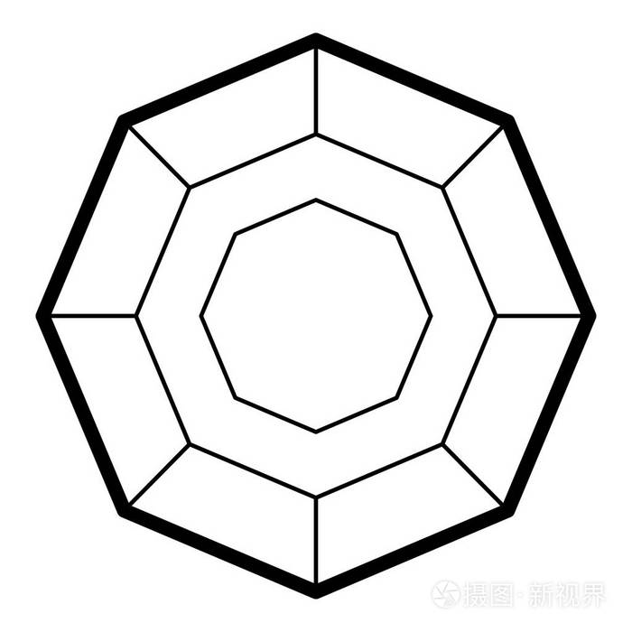 简单的菱形图标插画-正版商用图片0dt6qh-摄图新视界