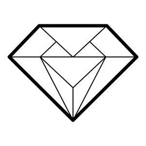 派工单简单的菱形图标照片