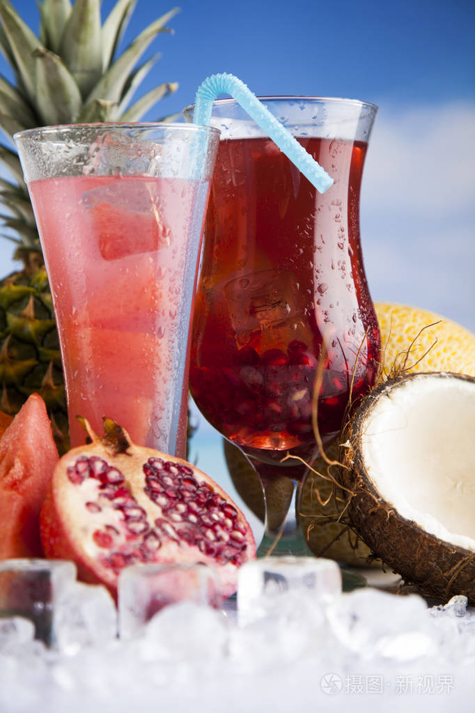 各种各样的冷饮