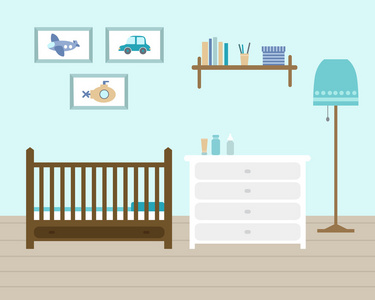 婴儿室用家具图片