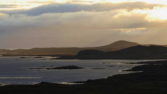 日出在冰岛 westfjords