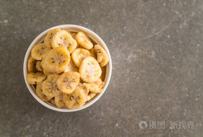 香蕉脆片照片 正版商用图片0du1dn 摄图新视界
