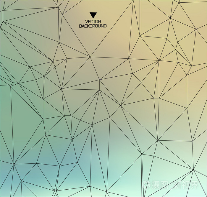 抽象的多边形背景插画-正版商用图片0du6o9-摄图新视界