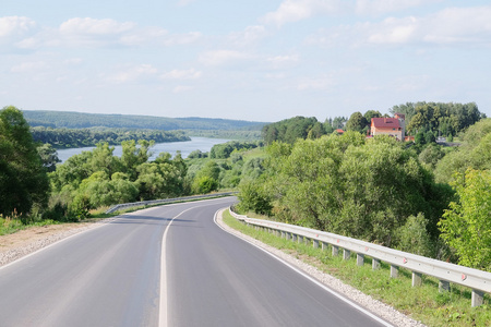 与乡村道路景观图片