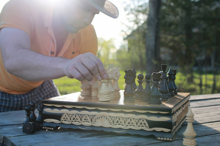 国际象棋男子手户外