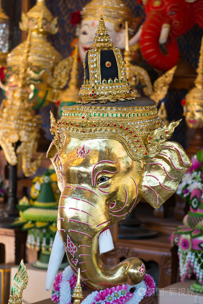 象头神节面具为孔敬的