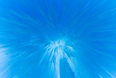 半透明的蓝色冰城堡图片