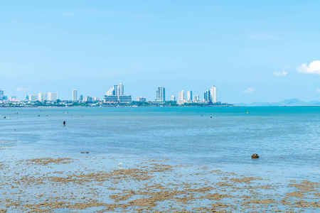 在北芭堤雅，泰国海滩