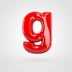 红色小写字母 G