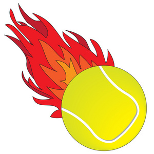 网球与火图