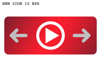 播放按钮 web 图标