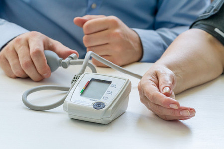 高血压测量图片