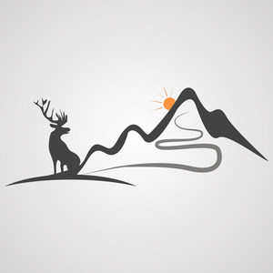 苏格兰的鹿图片