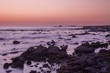 加州海岸日落