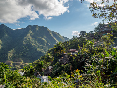 巴 Batad 水稻梯田，菲律宾