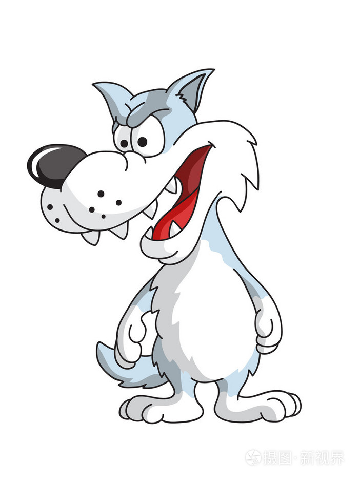 大坏卡通大灰狼