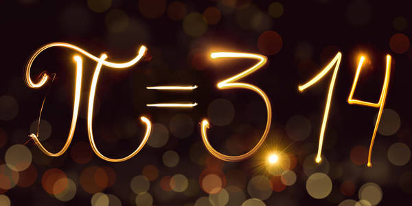 pi物理 freezelight 散景,pi,3.14,几何 数学 科学摄影图