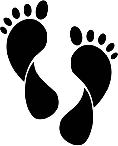 在白色的足印两个捕鱼洞采用指已提到的人冰向指已