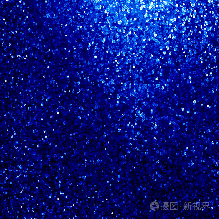 闪闪发光的蓝色背景