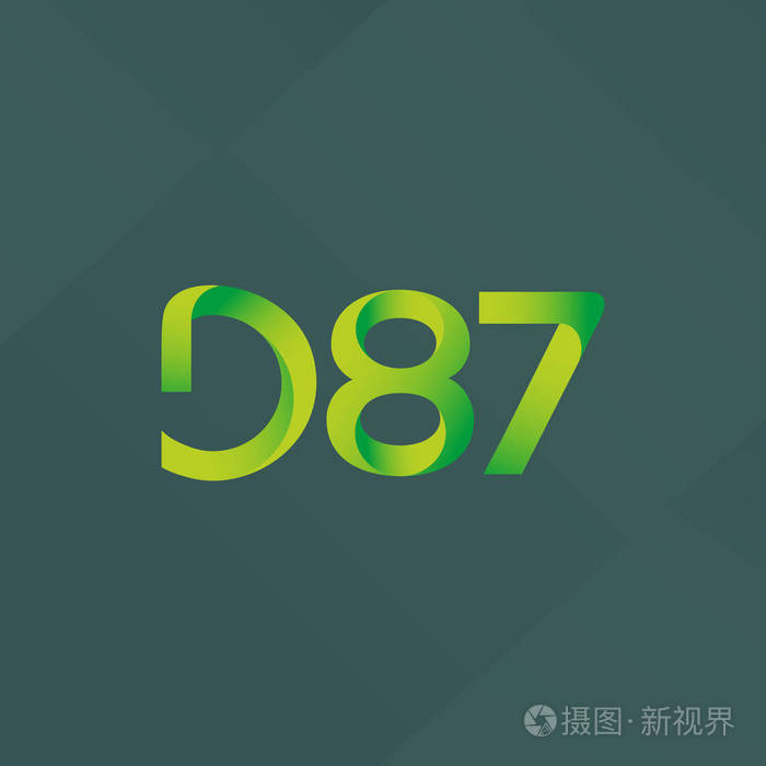 字母与数字标志d87