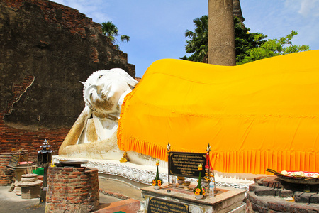 扫管笏艾柴 Mongkol 大城府，泰国卧佛