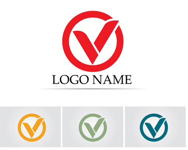V 信件业务标志和符号的模板