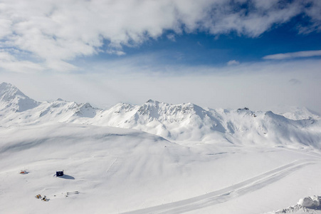 Snowcovered 山风景