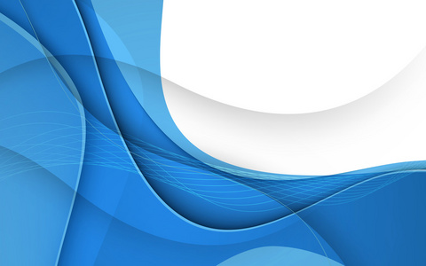 蓝色电脑线条图片