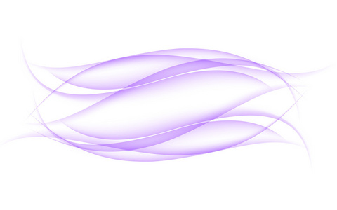 抽象的淡紫色波浪数据流的概念。矢量图