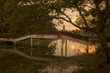 风景如画的历史公园图片