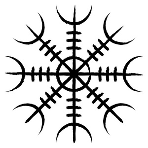 Aegishjalmur 异教符号