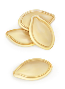 种子图标南瓜种子,矢量图标照片