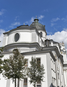 大学教会或在萨尔茨堡，奥地利 Kollegienkirche