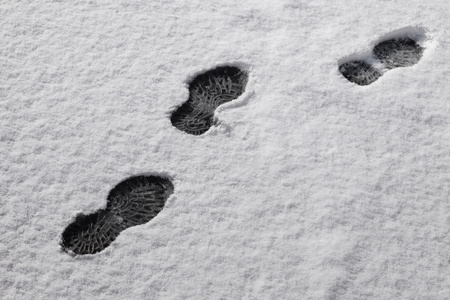 马脚印简笔画图片