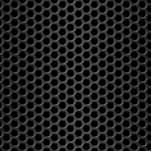 无缝模式包括蜂窝黑色和白色纹理的六角蜂窝几何无缝模式, 矢量无缝