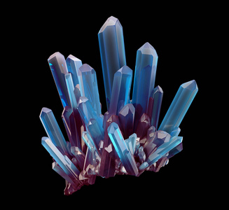 晶体的剪贴画图片