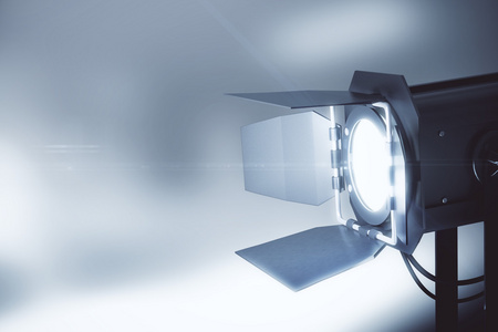 王家卫电影风格老风格电影摄影机在灰色的背景照片