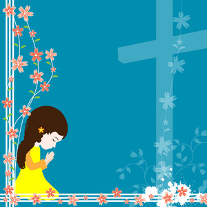 死在十字架上图片