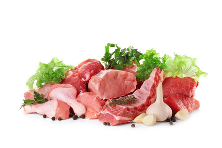 新鲜肉类的猪肉图片