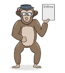 聪明的猴子与文凭