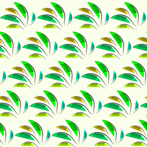 棕榈树丛模式